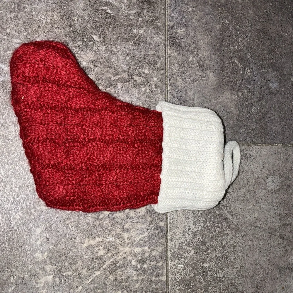 St. Nicholas Square Stocking Initial M Christmas 8